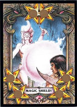 1993 Merlin BattleCards #49 Magic Shield Spell Front