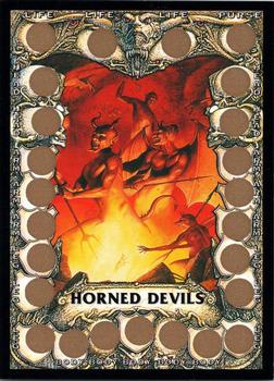 1993 Merlin BattleCards #68 Horned Devils Front
