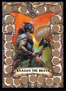 1993 Merlin BattleCards #82 Baagan the Brave Front