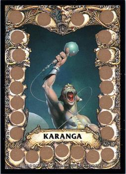 1993 Merlin BattleCards #89 Karanga the Ferocious Front