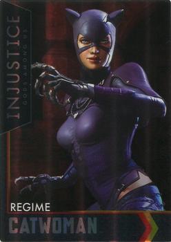 2017 Raw Thrills Injustice Gods Among Us Series 1 - Foil #01 Catwoman Front