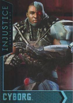 2017 Raw Thrills Injustice Gods Among Us Series 1 - Foil #02 Cyborg Front