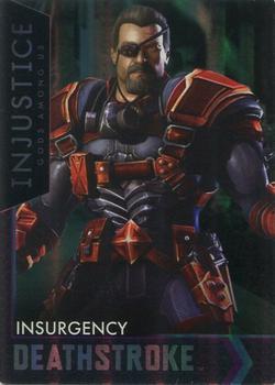 2017 Raw Thrills Injustice Gods Among Us Series 1 - Foil #03 Deathstroke Front
