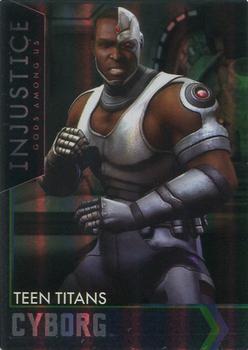 2017 Raw Thrills Injustice Gods Among Us Series 1 - Foil #37 Cyborg Front