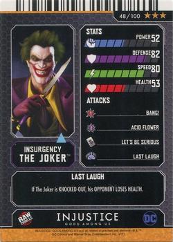 2017 Raw Thrills Injustice Gods Among Us Series 1 - Foil #48 The Joker Back