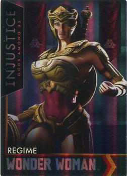 2017 Raw Thrills Injustice Gods Among Us Series 1 - Foil #49 Wonder Woman Front