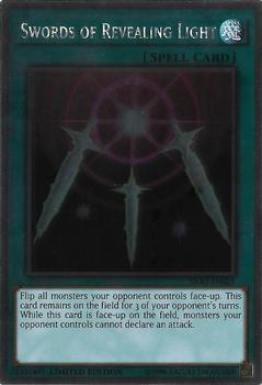 2014 Yu-Gi-Oh! Noble Knights of the Round Table Box Set - English - Limited Edition #NKRT-EN025 Swords of Revealing Light Front