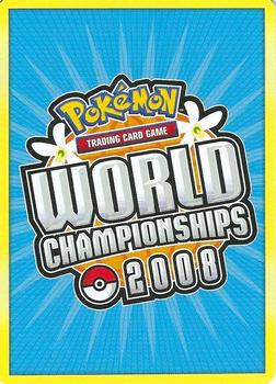 2008 Pokemon World Championship - Empotech #NNO Piplup Back