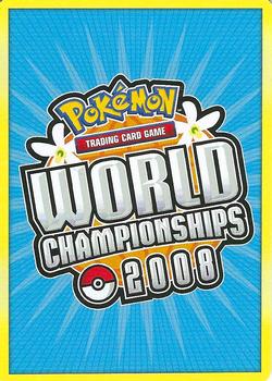 2008 Pokemon World Championship - Empotech #NNO Piplup Back