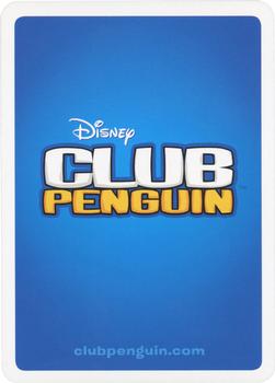 2010 Topps Club Penguin Card-Jitsu #44 Yellow Puffle Back