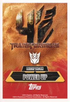 2014 Topps Transformers #118 Lockdown Back
