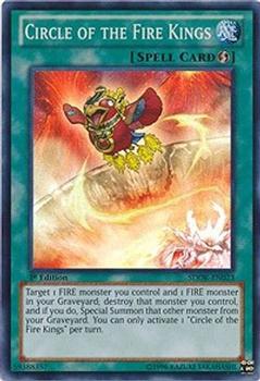 2013 Yu-Gi-Oh! Onslaught of the Fire Kings English 1st Edition #SDOK-EN023 Circle of the Fire Kings Front