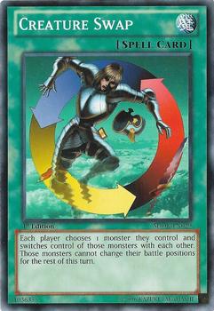 2013 Yu-Gi-Oh! Onslaught of the Fire Kings English 1st Edition #SDOK-EN029 Creature Swap Front