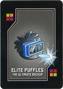 2011 Topps Club Penguin Elite Penguin Force Card Game #NNO Elite Puffles Front