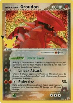 2021 Pokemon Sword & Shield Celebrations - Classic Collection #9/95 Team Magma's Groudon Front
