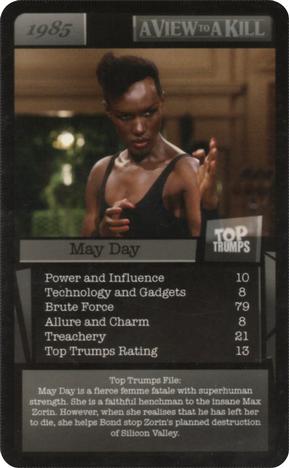 2016 Top Trumps 007 #NNO May Day Front
