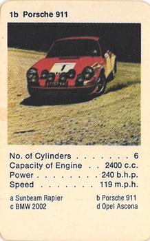 1977 Palitoy Pocket Trump Rally Cars #1b Porsche 911 Front