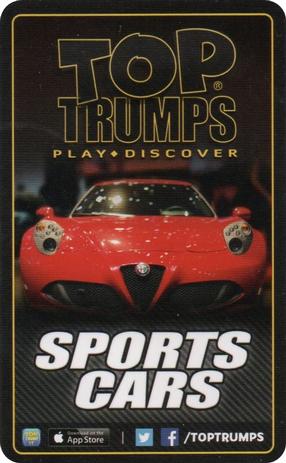 2019 Top Trumps Sports Cars #NNO Alfa Romeo Spider Back
