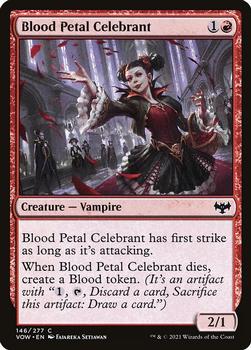 2021 Magic The Gathering Innistrad: Crimson Vow #146 Blood Petal Celebrant Front