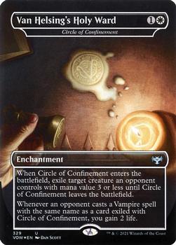 2021 Magic The Gathering Innistrad: Crimson Vow #329 Circle of Confinement Front