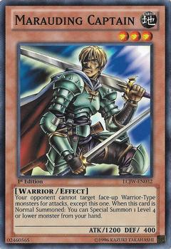 2013 Yu-Gi-Oh! Legendary Collection 4: Joey's World Mega Pack English 1st Edition #LCJW-EN032 Marauding Captain Front