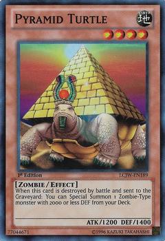 2013 Yu-Gi-Oh! Legendary Collection 4: Joey's World Mega Pack English 1st Edition #LCJW-EN189 Pyramid Turtle Front