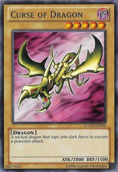 2012 Yu-Gi-Oh! Legendary Collection 3: Yugi's World Mega Pack English #LCYW-EN006 Curse of Dragon Front
