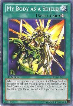 2012 Yu-Gi-Oh! Legendary Collection 3: Yugi's World Mega Pack English #LCYW-EN135 My Body as a Shield Front