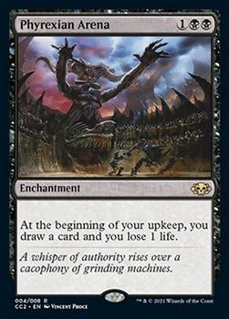 2022 Magic: The Gathering Commander Collection (Black) #4 Phyrexian Arena Front
