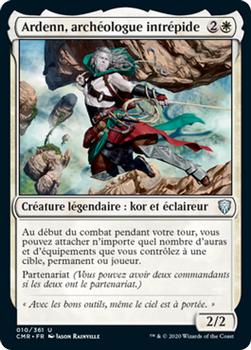 2020 Magic The Gathering Commander Legends French #10 Ardenn, archéologue intrépide Front