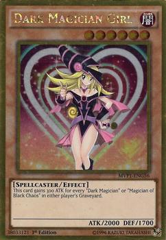 2017 Yu-Gi-Oh! The Dark Side of Dimensions Movie Pack: Gold Edition English 1st Edition #MVP1-ENG56 Dark Magician Girl Front