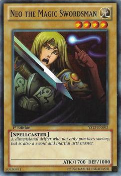 2013 Yu-Gi-Oh! V for Victory English 1st Edition #YS13-EN003 Neo the Magic Swordsman Front
