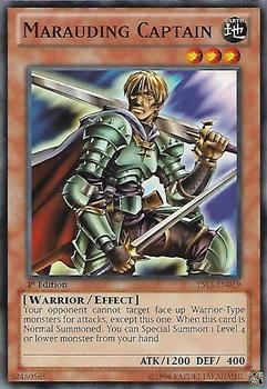 2013 Yu-Gi-Oh! V for Victory English 1st Edition #YS13-EN019 Marauding Captain Front