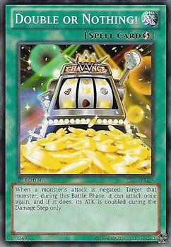 2013 Yu-Gi-Oh! V for Victory English 1st Edition #YS13-EN024 Double or Nothing! Front
