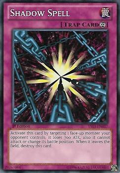 2013 Yu-Gi-Oh! V for Victory English 1st Edition #YS13-EN037 Shadow Spell Front