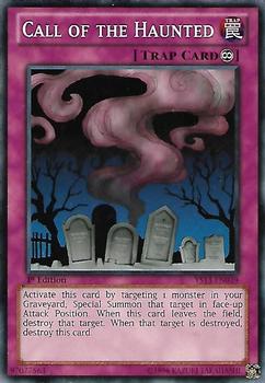 2013 Yu-Gi-Oh! V for Victory English 1st Edition #YS13-EN039 Call of the Haunted Front