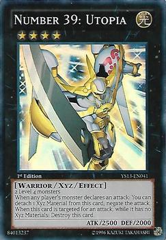 2013 Yu-Gi-Oh! V for Victory English 1st Edition #YS13-EN041 Number 39: Utopia Front