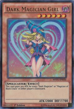 2016 Yu-Gi-Oh! The Dark Side of Dimensions Movie Pack English 1st Edition #MVP1-EN056 Dark Magician Girl Front