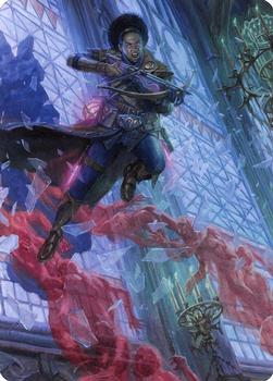 2021 Magic The Gathering Innistrad: Crimson Vow - Art Series #3 Kaya, Geist Hunter Front