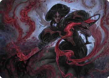 2021 Magic The Gathering Innistrad: Crimson Vow - Art Series #40 Change of Fortune Front