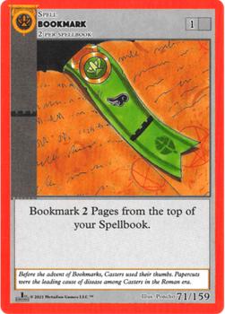 2021 MetaZoo Cryptid Nation 1 Edition #71/159 Bookmark Front