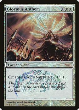 2005 Magic the Gathering Junior Series Europe #1E08 , Glorious Anthem Front