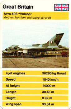 1970-79 Top Trumps Military Aircraft #NNO Avro 698 