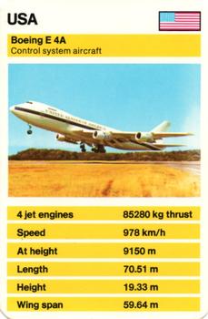 1970-79 Top Trumps Military Aircraft #NNO Boeing E 4A Front