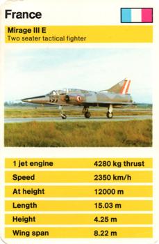 1970-79 Top Trumps Military Aircraft #NNO Mirage III E Front