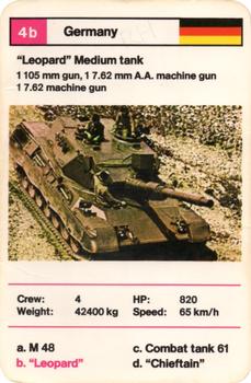 1970-79 Top Trumps Tanks #4b 