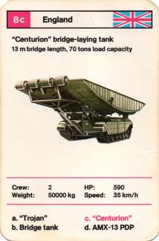 1970-79 Top Trumps Tanks #8c 