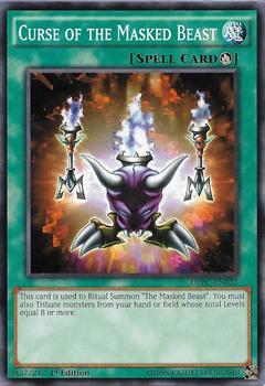 2015 Yu-Gi-Oh! Battle City English 1st Edition #DPBC-EN032 Curse of the Masked Beast Front
