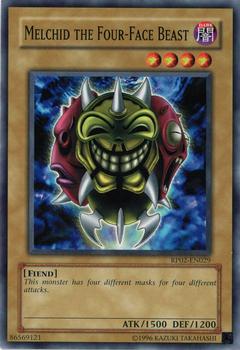 2009 Yu-Gi-Oh! Retro Pack 2 English #RP02-EN029 Melchid the Four-Face Beast Front