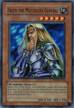 2009 Yu-Gi-Oh! Retro Pack 2 English #RP02-EN054 Freed the Matchless General Front